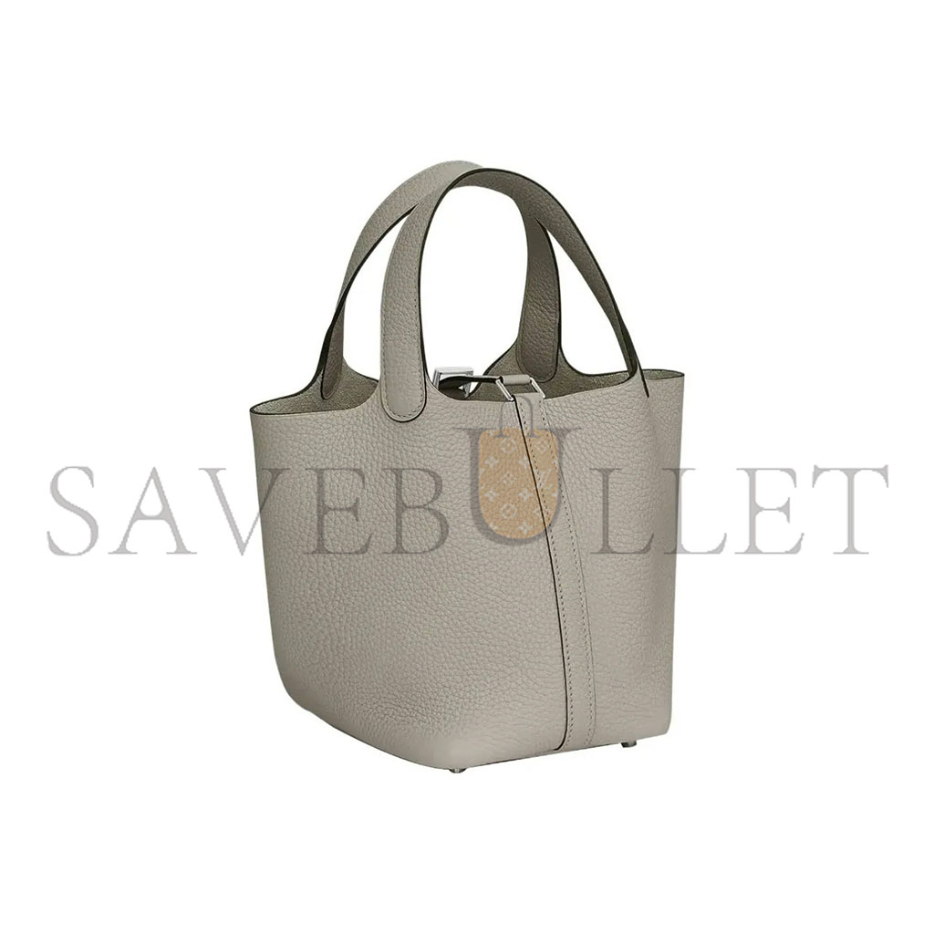 H**mes master picotin lock 18 taurillon clemence h056289ck8l (18*18*13cm)